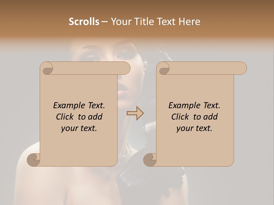 Art Sensuality Fascinating PowerPoint Template