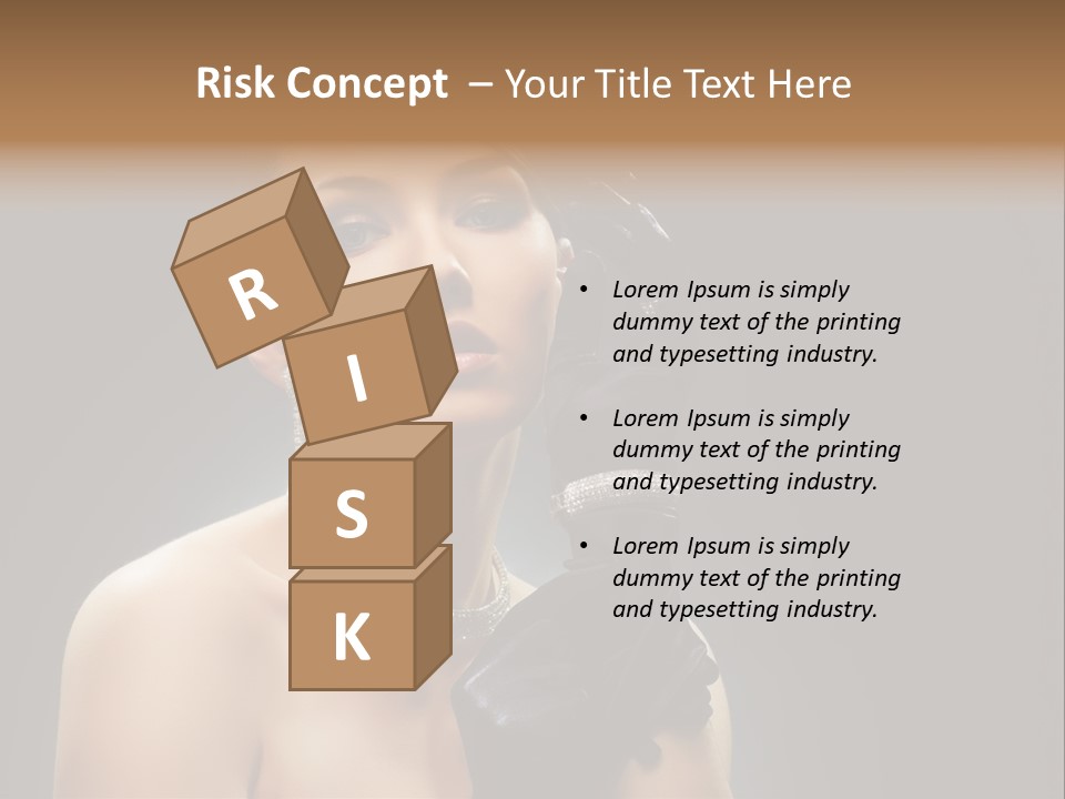 Art Sensuality Fascinating PowerPoint Template