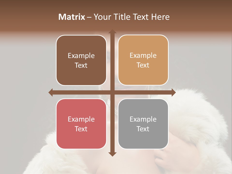 Person Women Sensuality PowerPoint Template