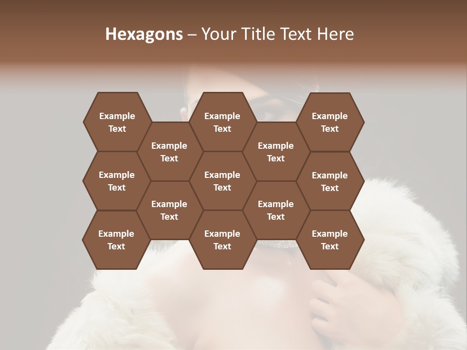 Person Women Sensuality PowerPoint Template