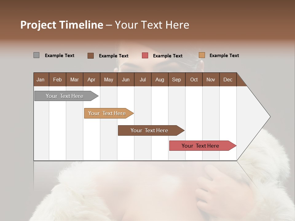 Person Women Sensuality PowerPoint Template