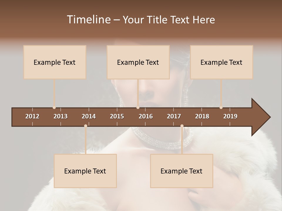 Person Women Sensuality PowerPoint Template