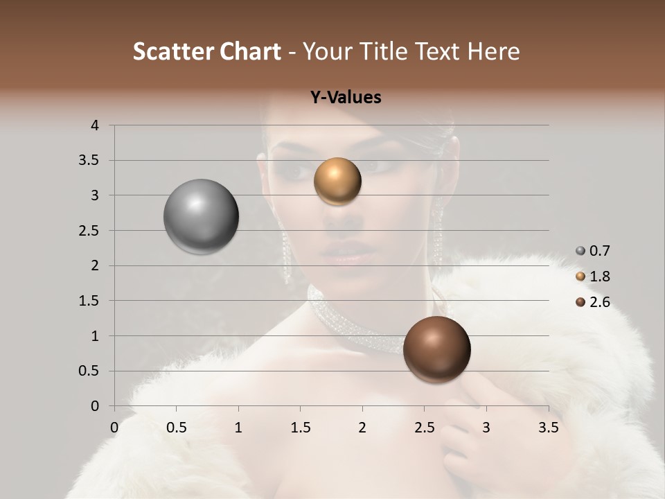 Person Women Sensuality PowerPoint Template