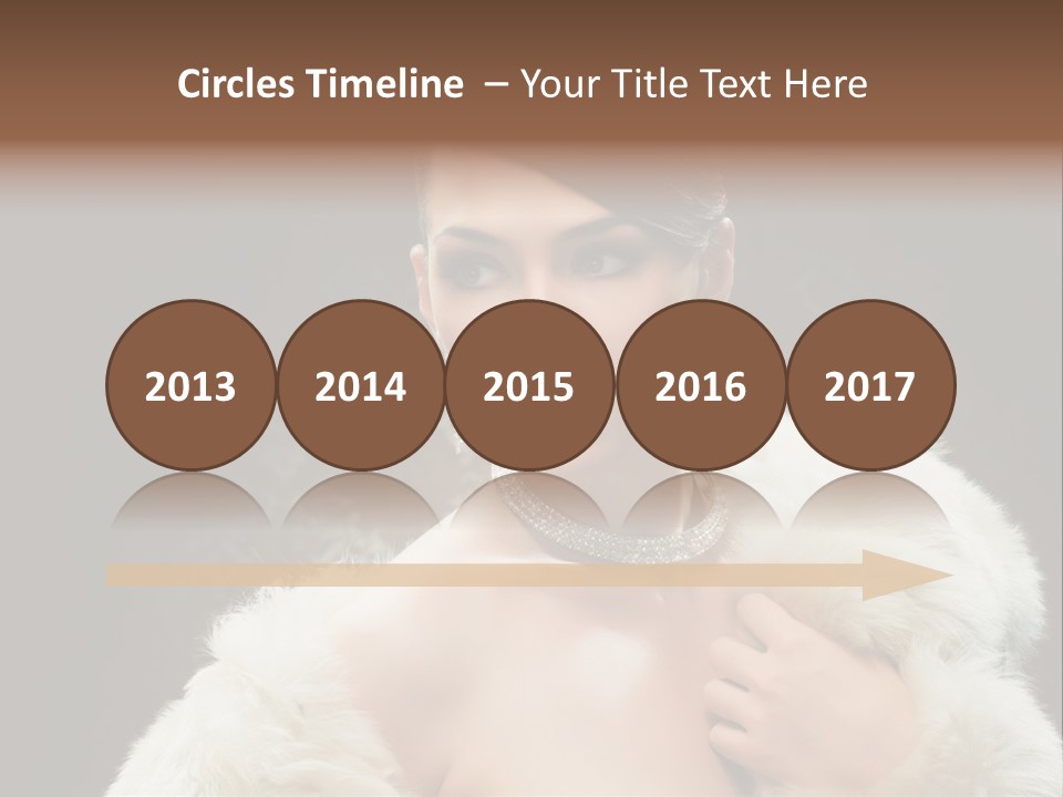 Person Women Sensuality PowerPoint Template