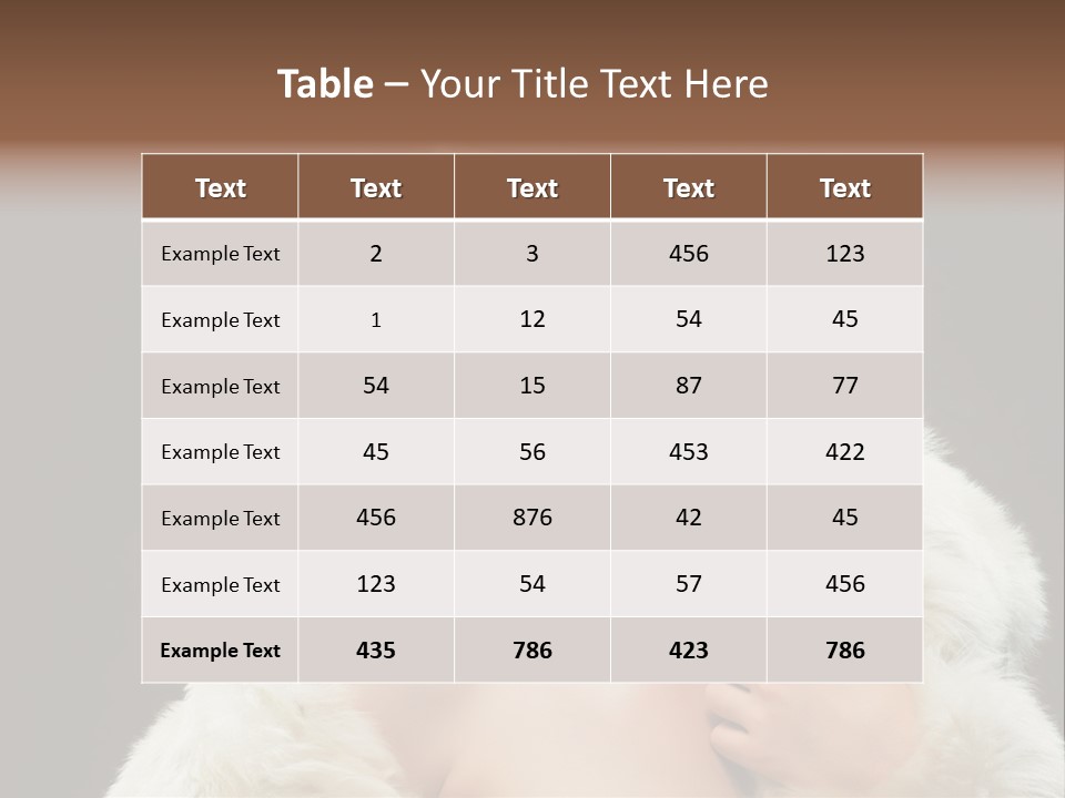 Person Women Sensuality PowerPoint Template