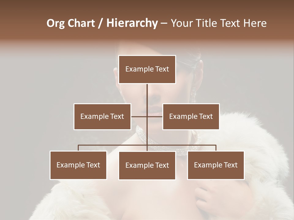 Person Women Sensuality PowerPoint Template