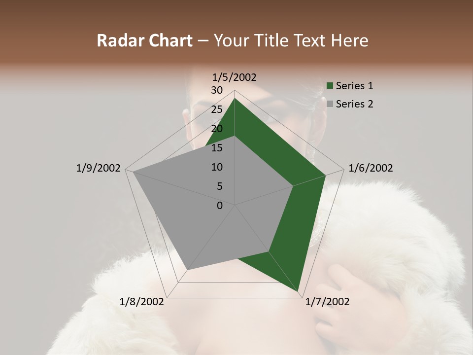 Person Women Sensuality PowerPoint Template