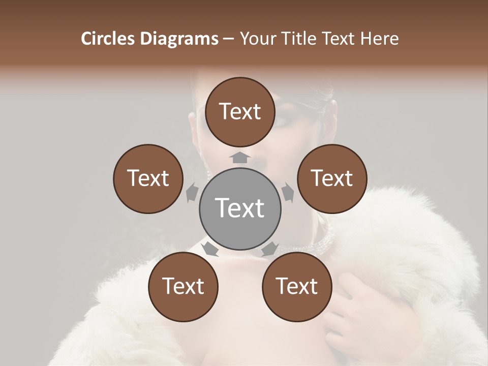 Person Women Sensuality PowerPoint Template