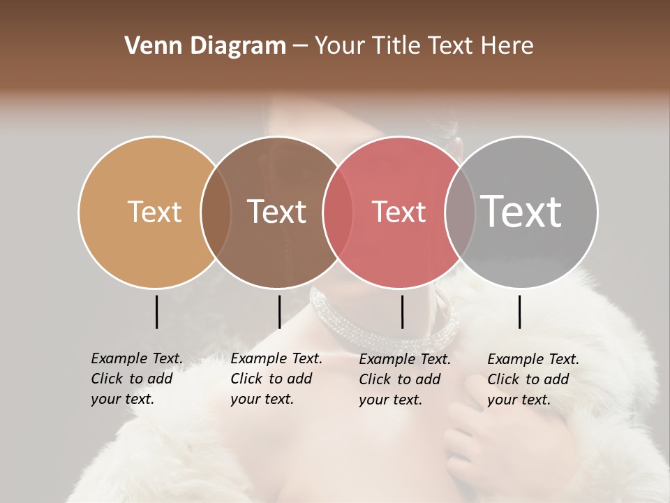 Person Women Sensuality PowerPoint Template