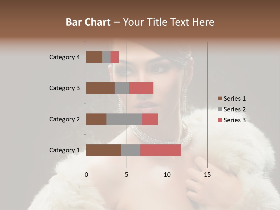 Person Women Sensuality PowerPoint Template