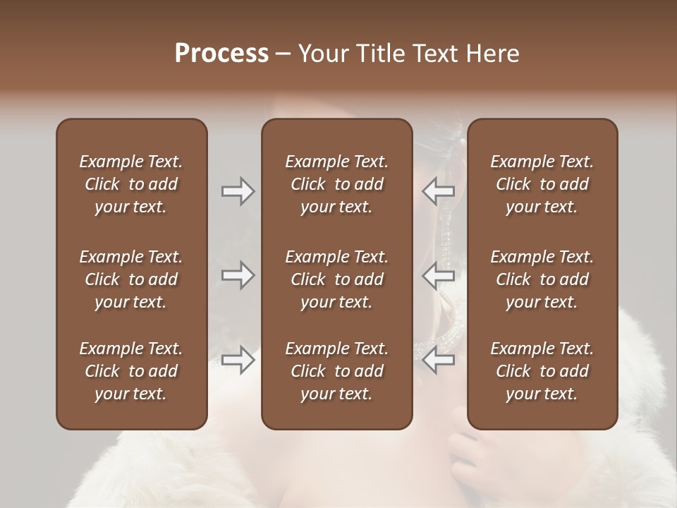 Person Women Sensuality PowerPoint Template