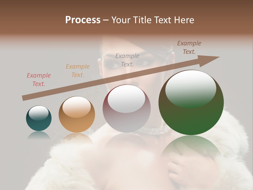 Person Women Sensuality PowerPoint Template