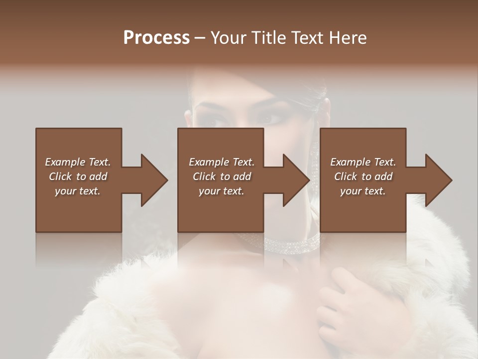 Person Women Sensuality PowerPoint Template