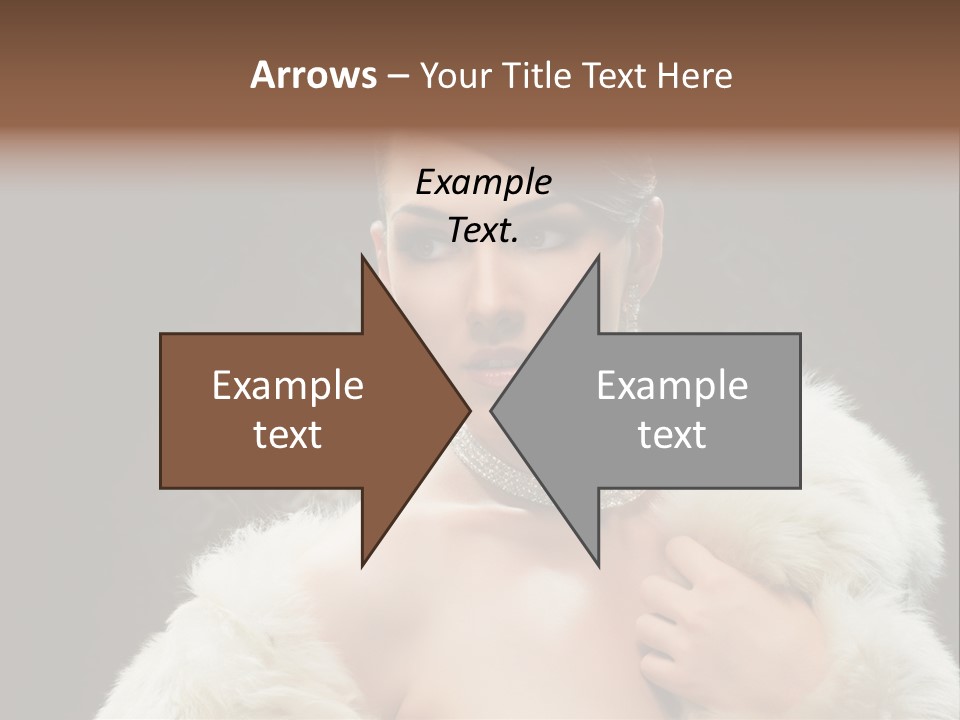 Person Women Sensuality PowerPoint Template