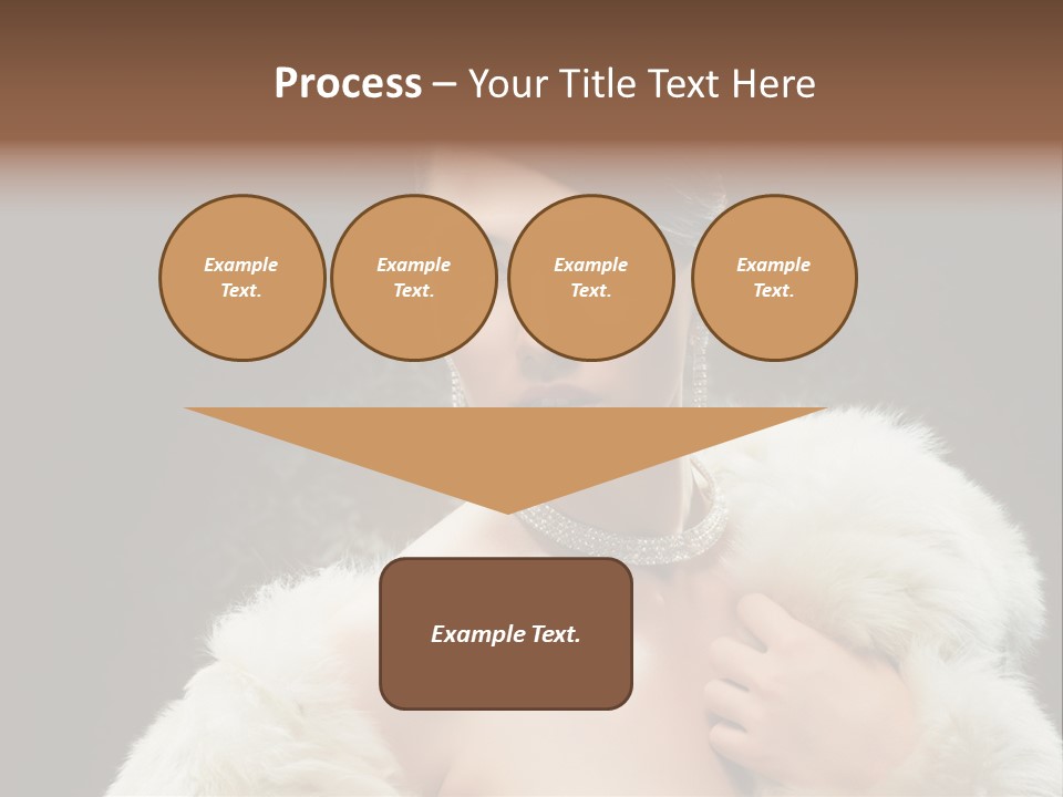 Person Women Sensuality PowerPoint Template