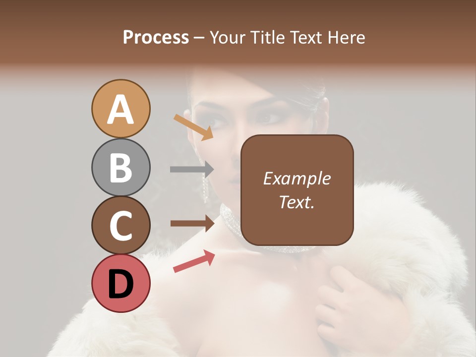 Person Women Sensuality PowerPoint Template