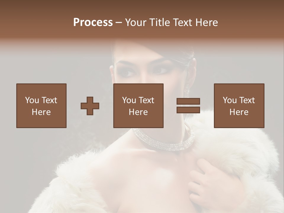 Person Women Sensuality PowerPoint Template