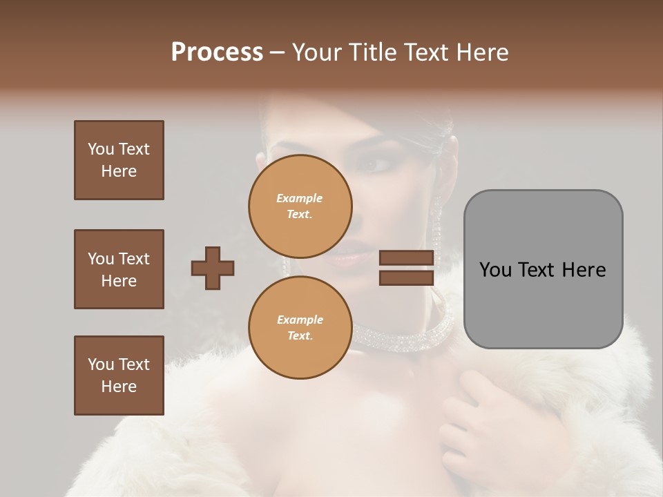 Person Women Sensuality PowerPoint Template
