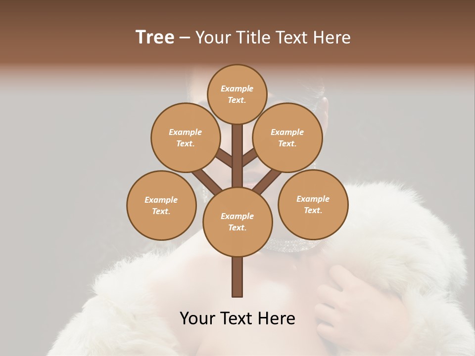 Person Women Sensuality PowerPoint Template