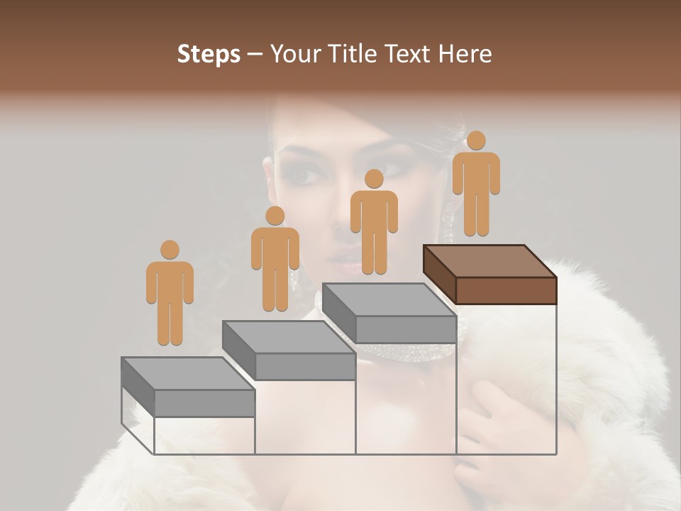 Person Women Sensuality PowerPoint Template