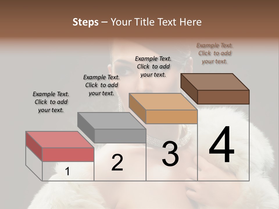 Person Women Sensuality PowerPoint Template