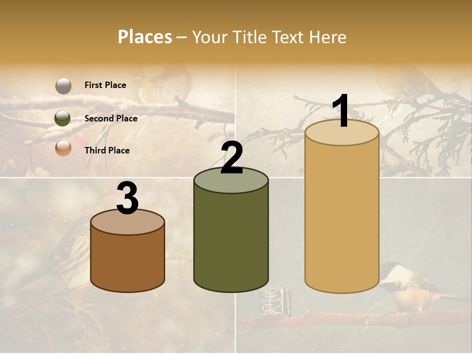 Holiday Sepia Greeting PowerPoint Template