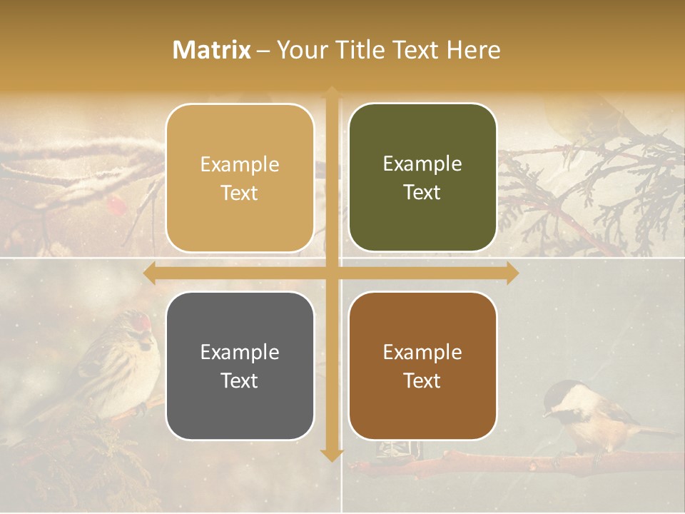 Holiday Sepia Greeting PowerPoint Template