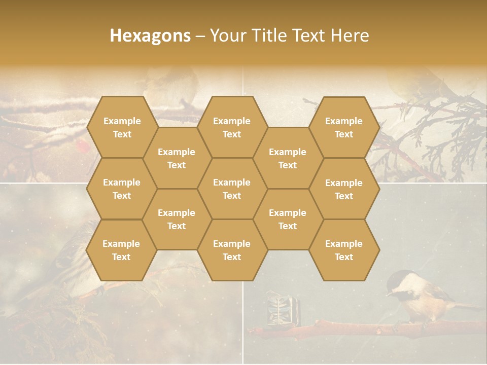 Holiday Sepia Greeting PowerPoint Template