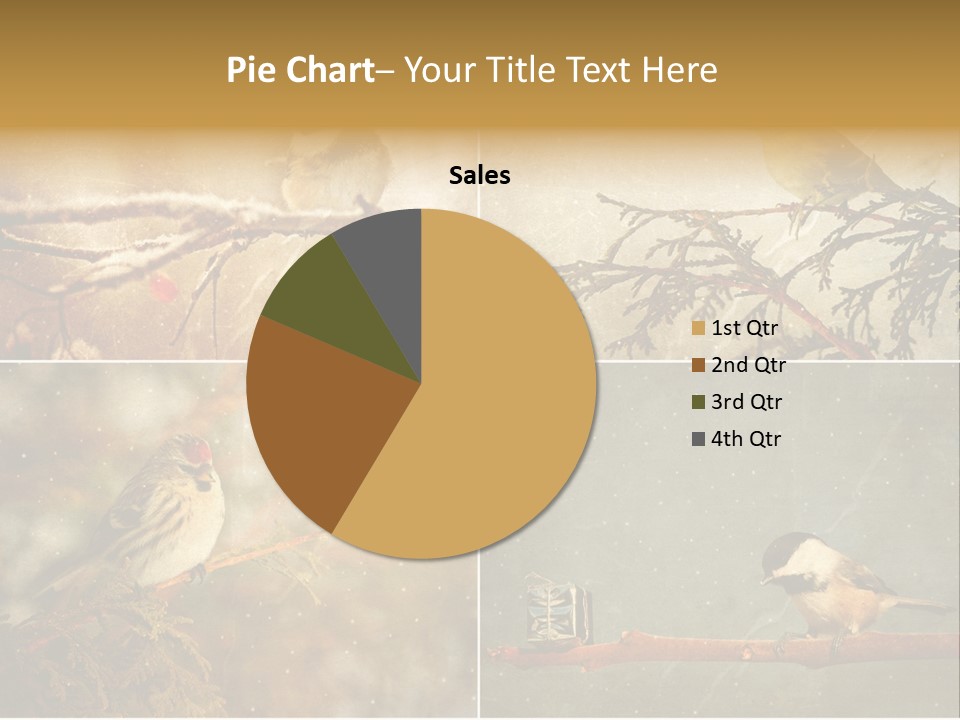 Holiday Sepia Greeting PowerPoint Template