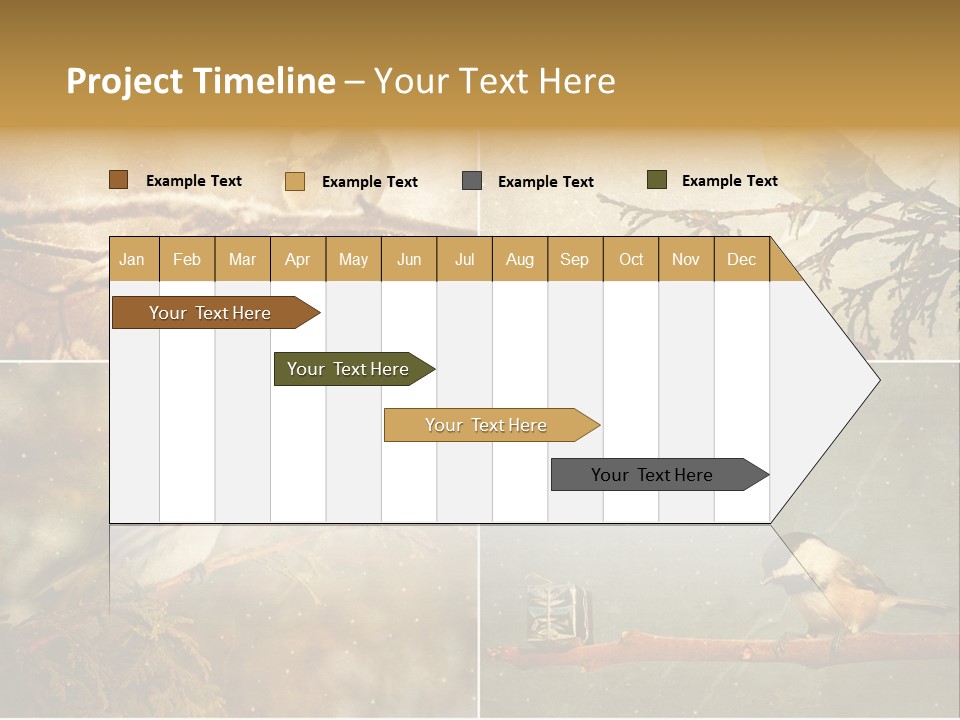 Holiday Sepia Greeting PowerPoint Template