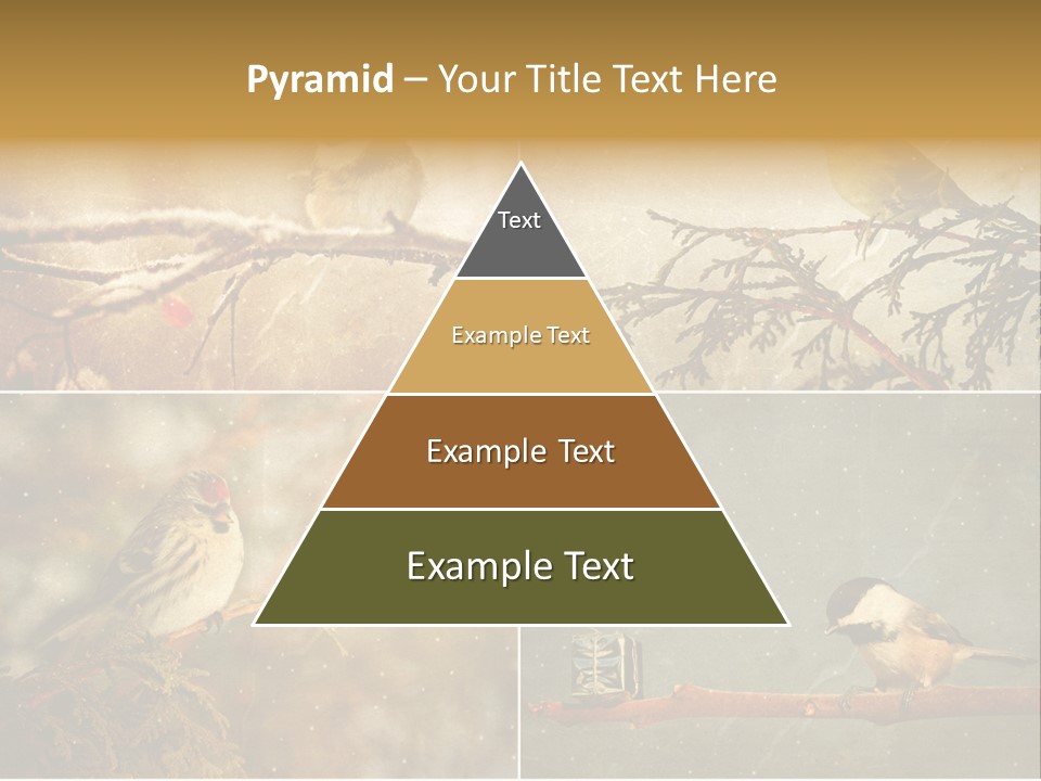 Holiday Sepia Greeting PowerPoint Template