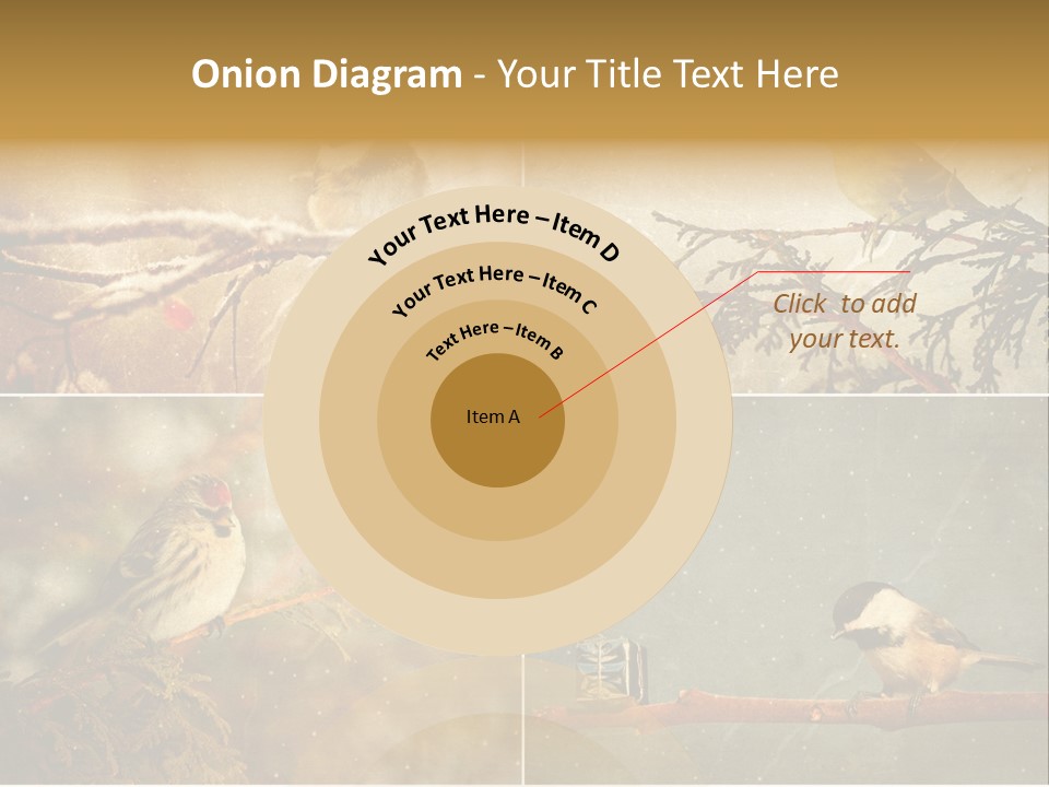 Holiday Sepia Greeting PowerPoint Template