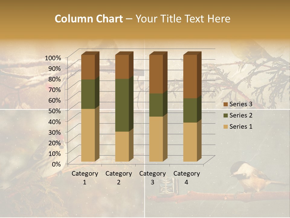 Holiday Sepia Greeting PowerPoint Template