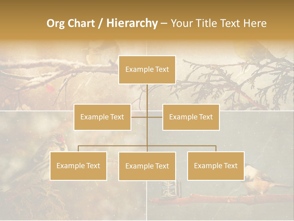 Holiday Sepia Greeting PowerPoint Template