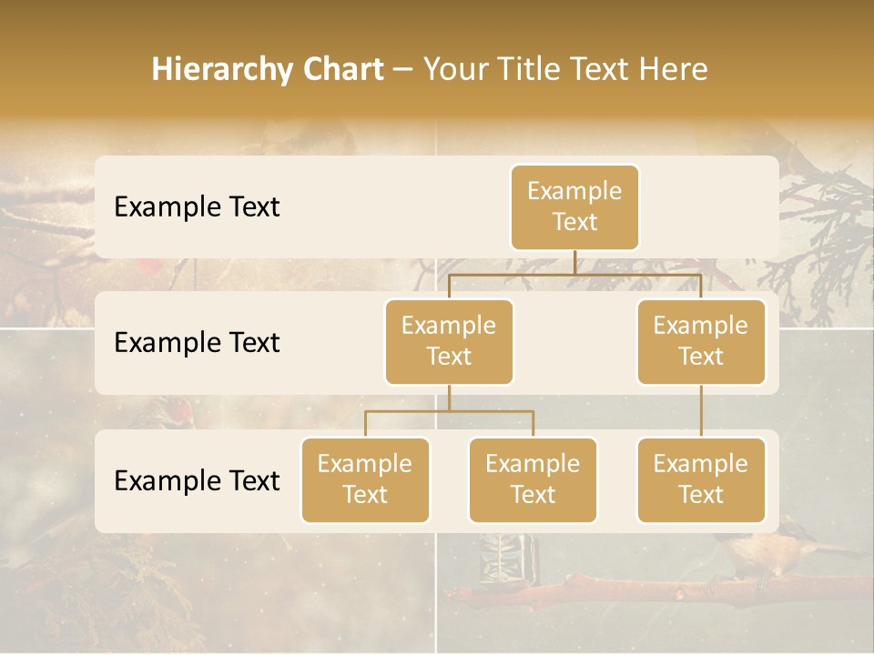 Holiday Sepia Greeting PowerPoint Template