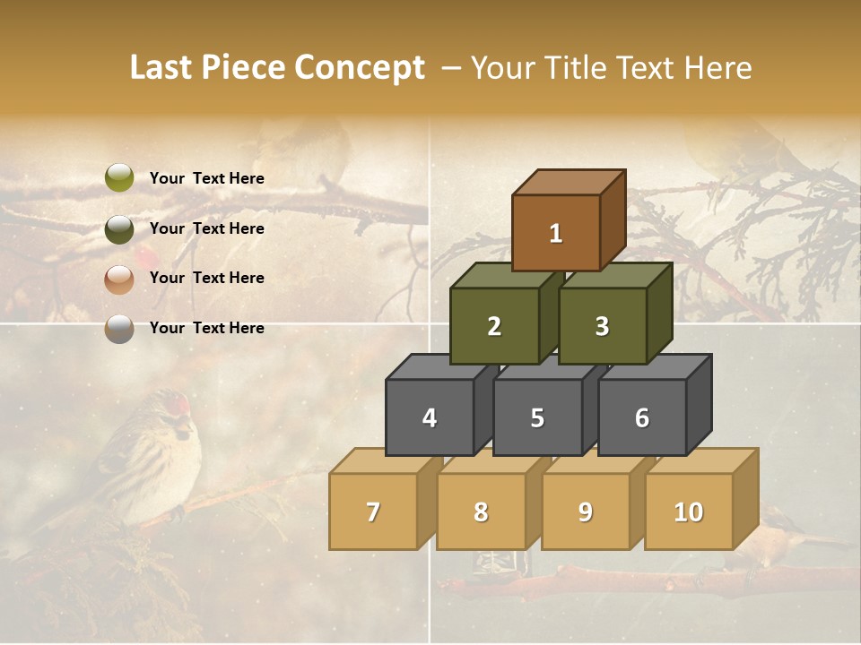 Holiday Sepia Greeting PowerPoint Template