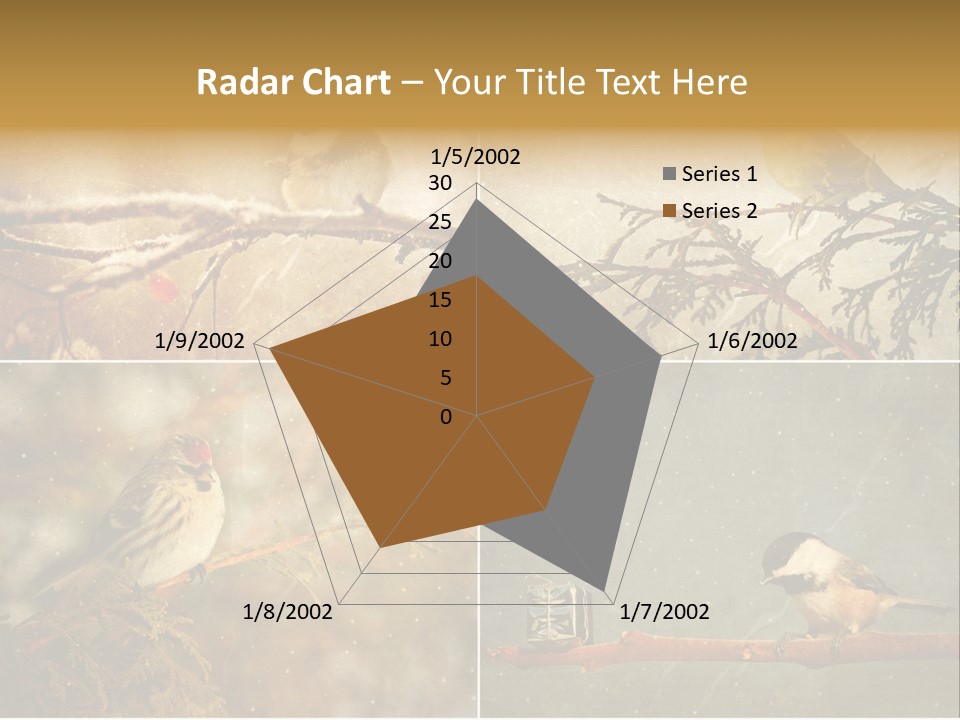 Holiday Sepia Greeting PowerPoint Template