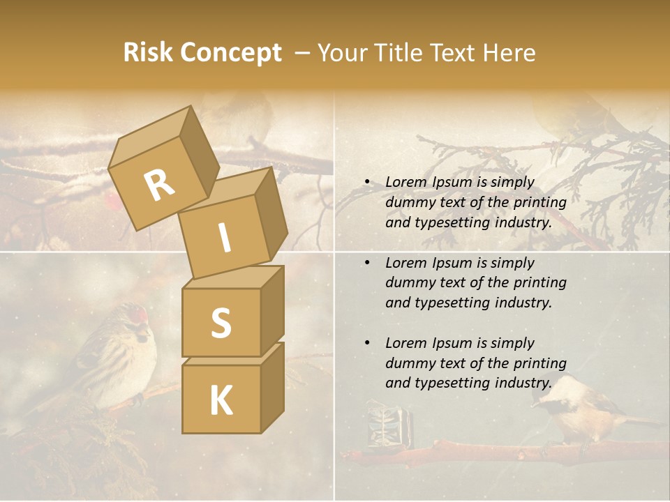 Holiday Sepia Greeting PowerPoint Template