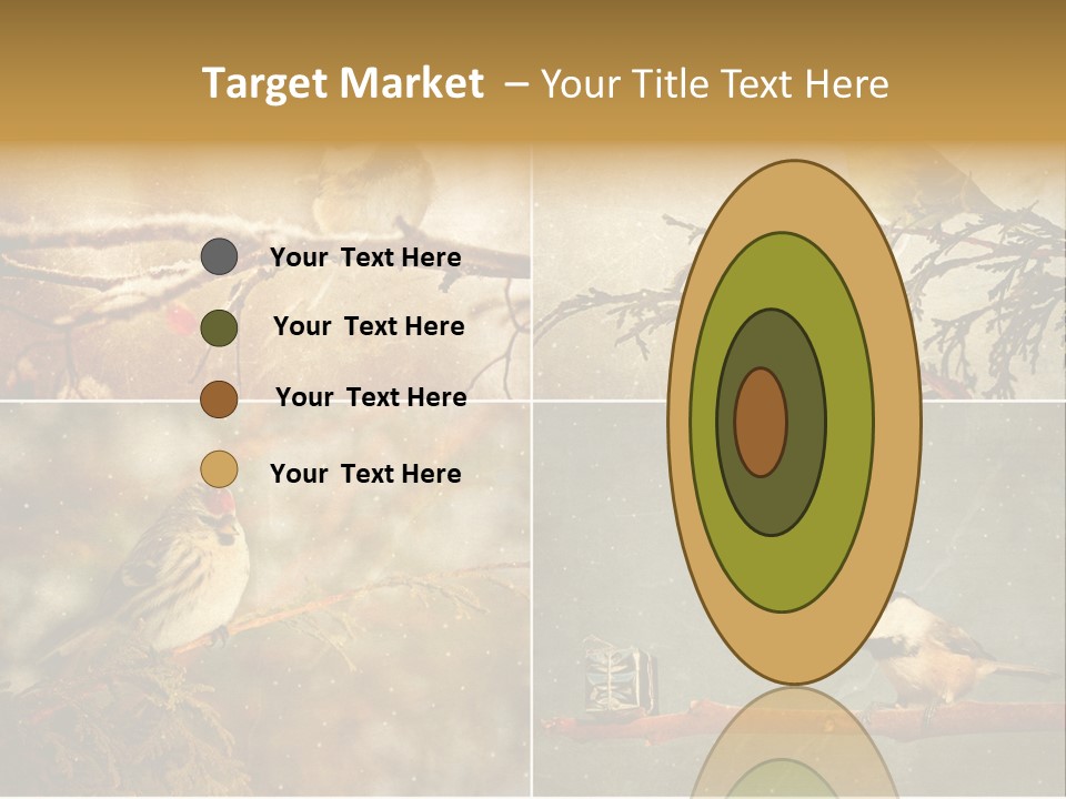 Holiday Sepia Greeting PowerPoint Template