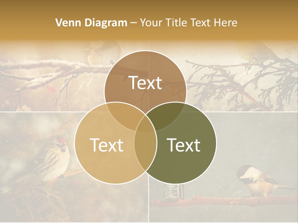 Holiday Sepia Greeting PowerPoint Template