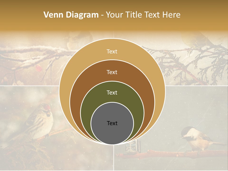 Holiday Sepia Greeting PowerPoint Template