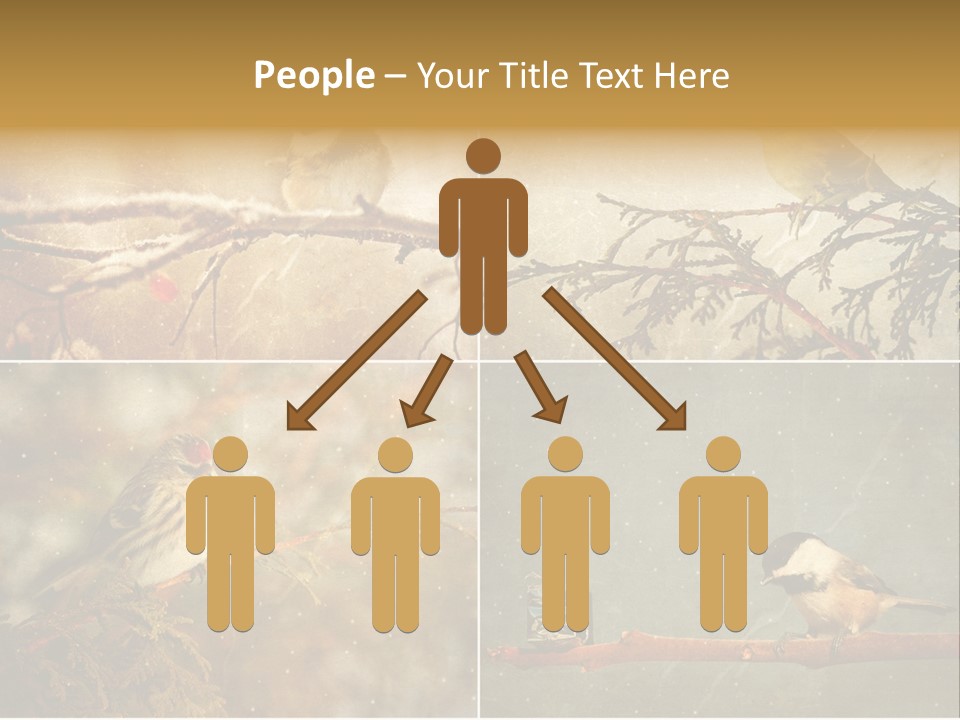 Holiday Sepia Greeting PowerPoint Template