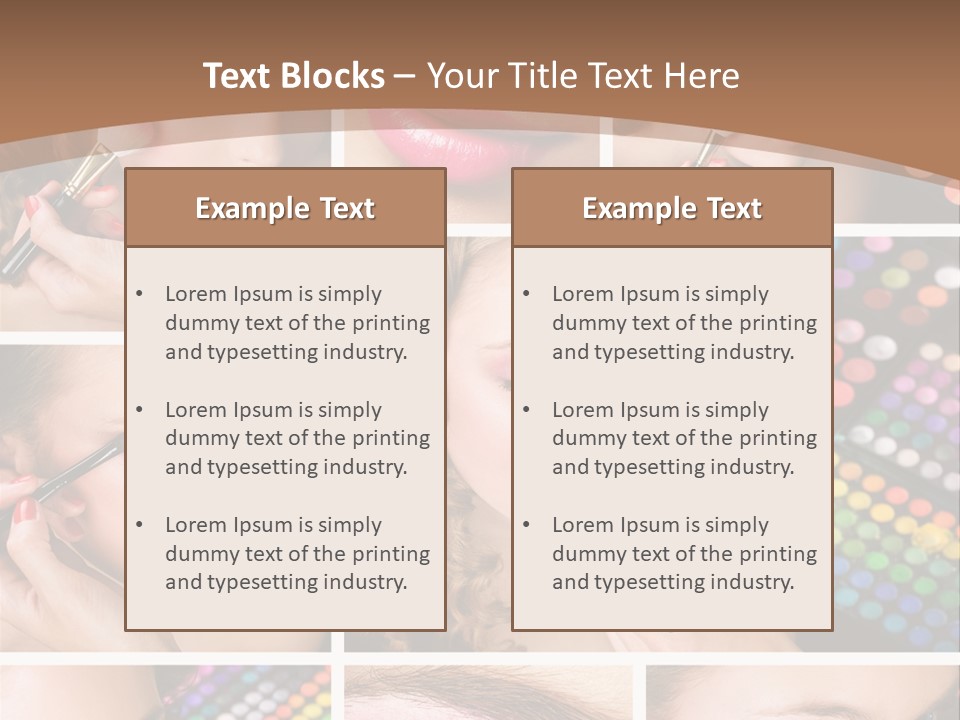 Professional Skin Complexion PowerPoint Template