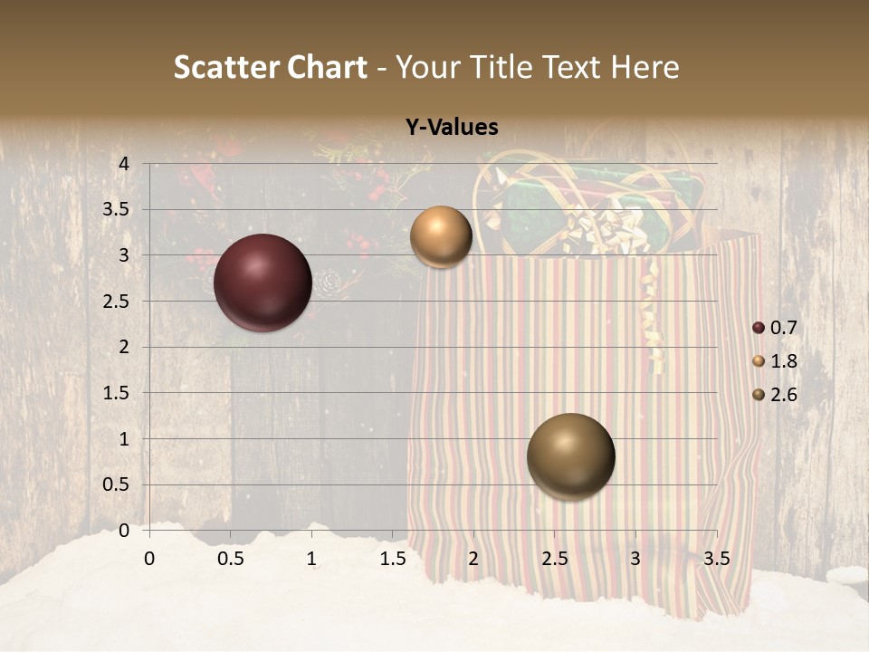 Wood Bag Texture PowerPoint Template