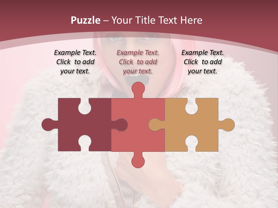 Expression Cute Claus PowerPoint Template