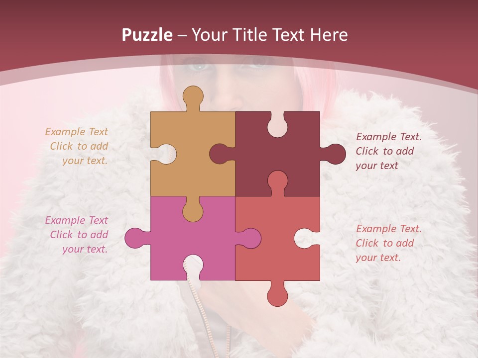 Expression Cute Claus PowerPoint Template