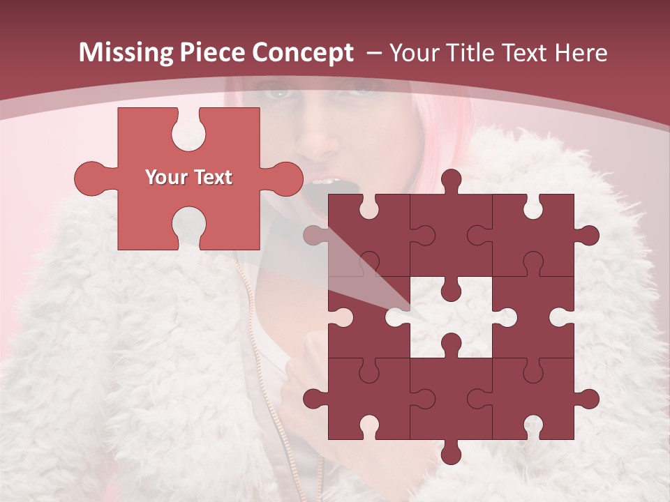 Expression Cute Claus PowerPoint Template