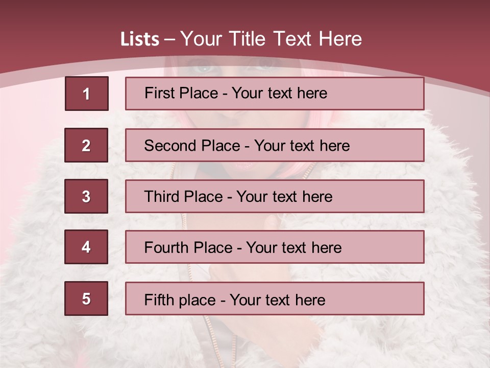Expression Cute Claus PowerPoint Template