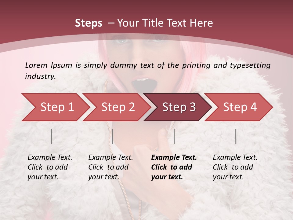 Expression Cute Claus PowerPoint Template