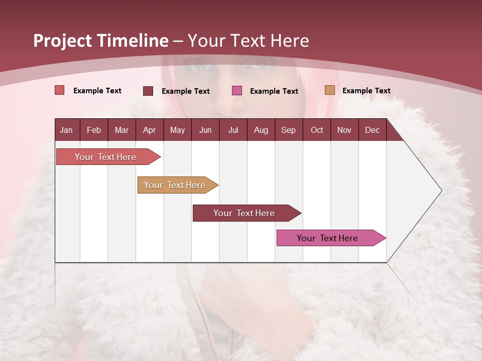 Expression Cute Claus PowerPoint Template
